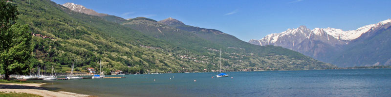 Strand in Domaso