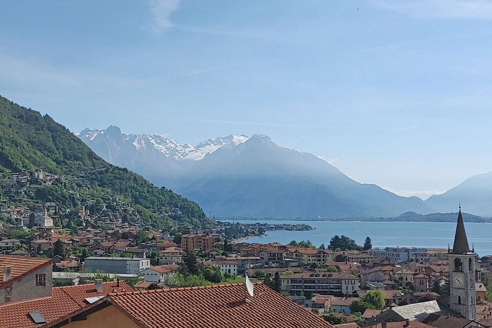 Blick vom Balkon