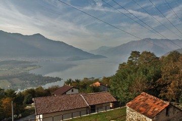 Blick vom Balkon