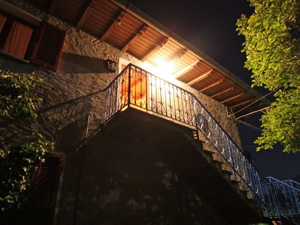 Casa Alegra bei Nacht