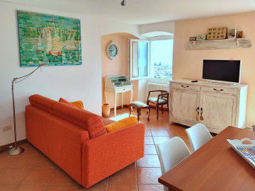 Ferienwohnung Comer See - Wohnzimmer