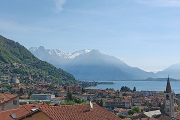 Blick vom Balkon