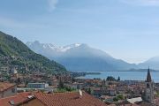Blick vom Balkon
