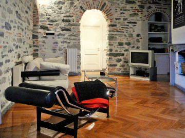 Ferienwohnung Comer See - Wohnzimmer